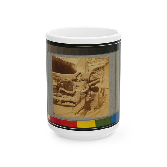 Powder Monkey On U.S.S. New Hampshire, Off Charleston, S.C. (U.S. Civil War) White Coffee Mug-15oz-The Sticker Space