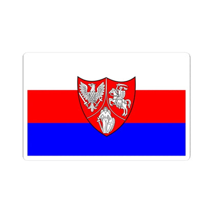 Powstanie Styczniowe flag (Poland) STICKER Vinyl Kiss-Cut Decal 3 Inch White - The Sticker Space