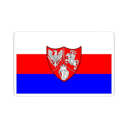 Powstanie Styczniowe flag (Poland) STICKER Vinyl Kiss-Cut Decal 6 Inch White - The Sticker Space