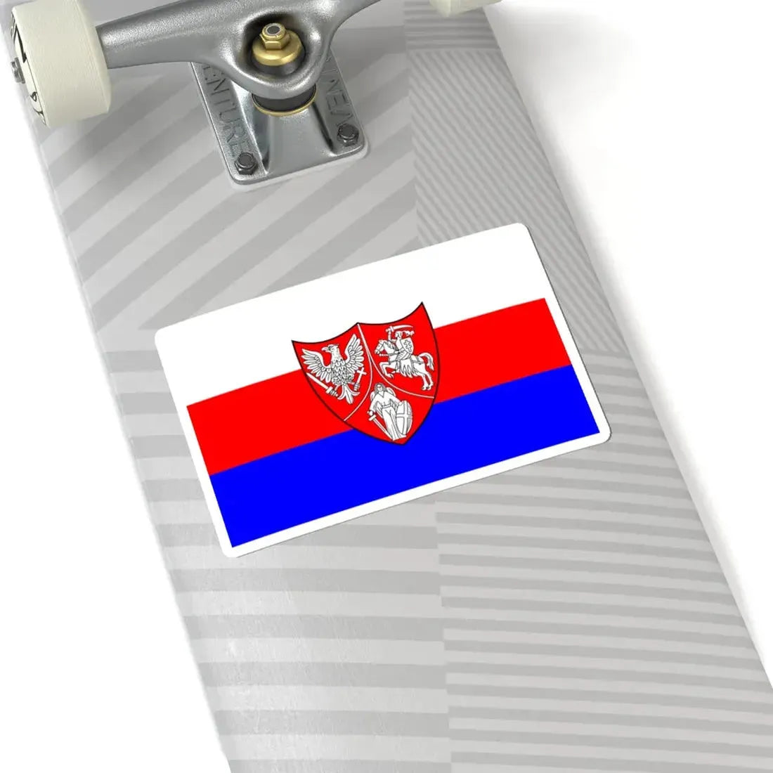 Powstanie Styczniowe flag (Poland) STICKER Vinyl Kiss-Cut Decal - The Sticker Space