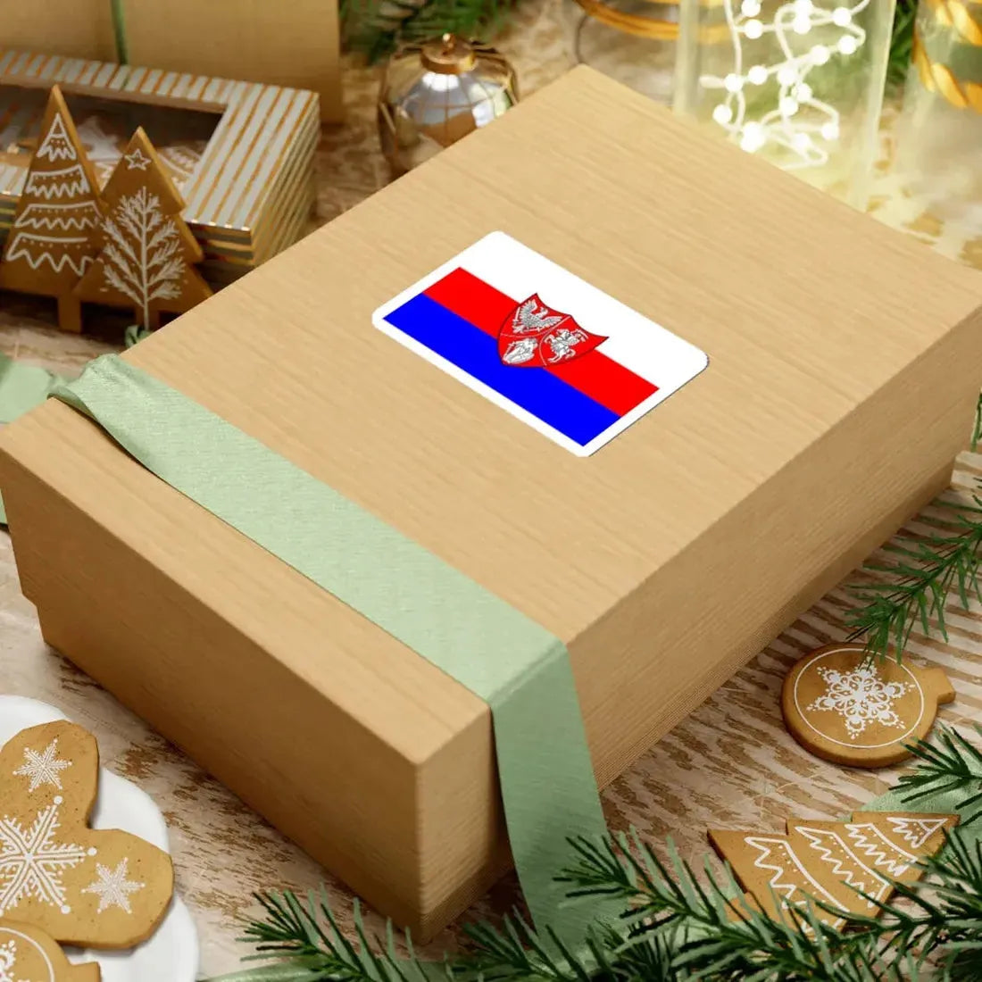 Powstanie Styczniowe flag (Poland) STICKER Vinyl Kiss-Cut Decal - The Sticker Space