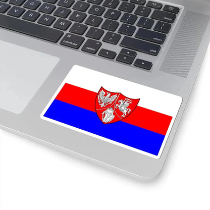 Powstanie Styczniowe flag (Poland) STICKER Vinyl Kiss-Cut Decal - The Sticker Space