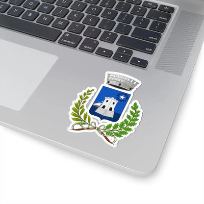 Pozzallo-Stemma (Italy) (Coat of Arms) STICKER Vinyl Kiss-Cut Decal - The Sticker Space