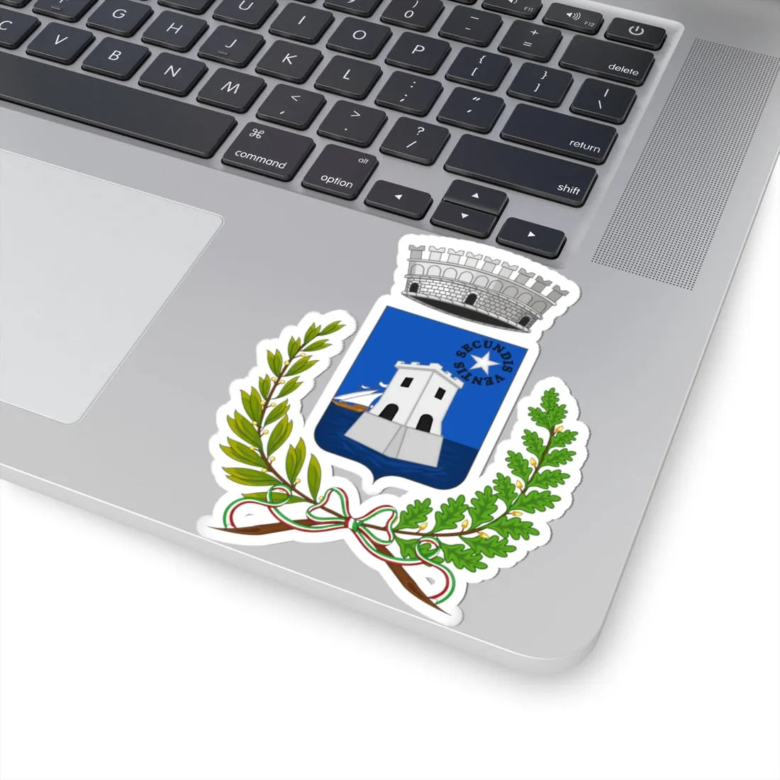 Pozzallo-Stemma (Italy) (Coat of Arms) STICKER Vinyl Kiss-Cut Decal - The Sticker Space