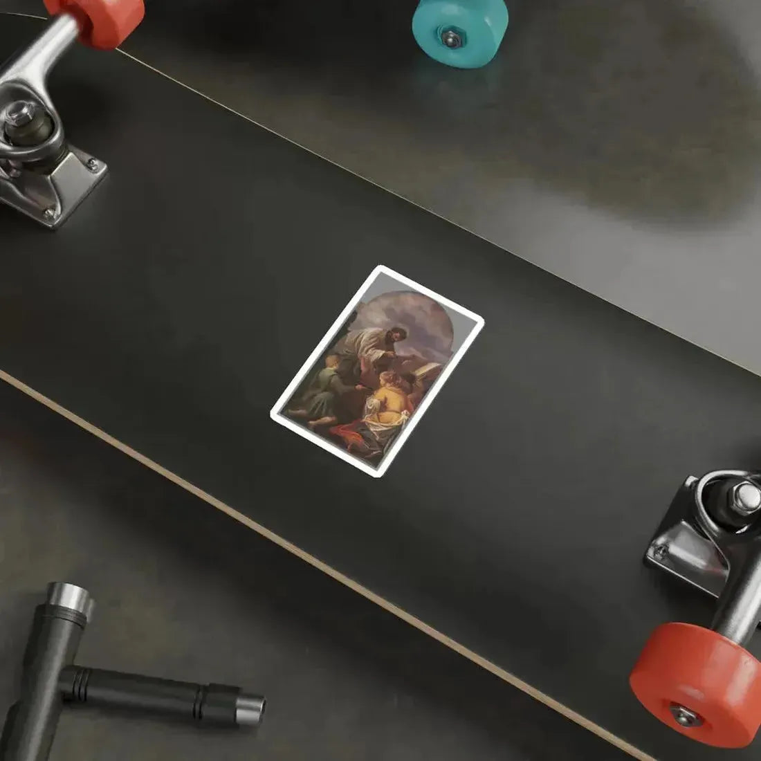 POZZO, Andrea - Saint Francis Xavier (Artwork) STICKER Vinyl Die-Cut Decal - The Sticker Space