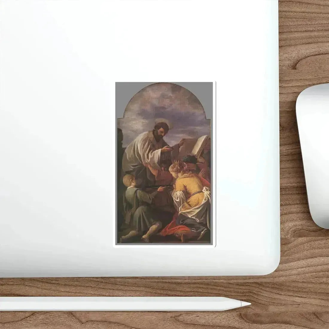 POZZO, Andrea - Saint Francis Xavier (Artwork) STICKER Vinyl Die-Cut Decal - The Sticker Space