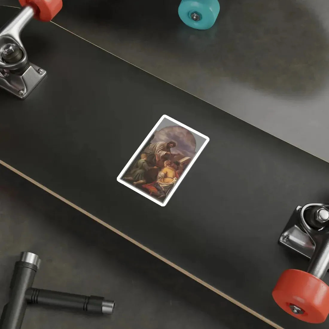 POZZO, Andrea - Saint Francis Xavier (Artwork) STICKER Vinyl Die-Cut Decal - The Sticker Space