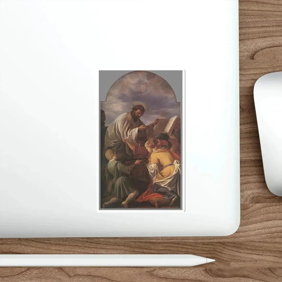 POZZO, Andrea - Saint Francis Xavier (Artwork) STICKER Vinyl Die-Cut Decal - The Sticker Space