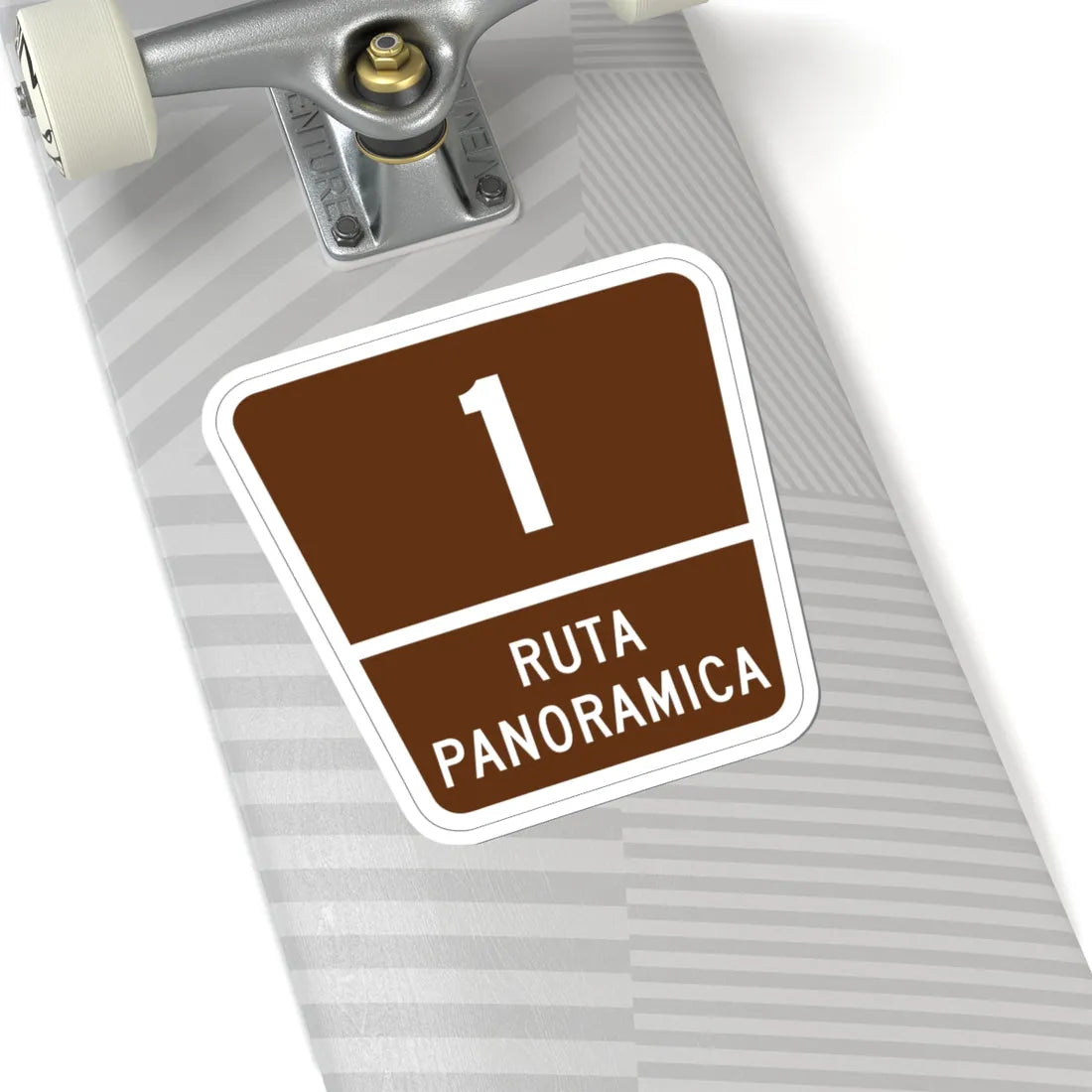 PR old scenic route 1 (Puerto Rico) (Road Sign) STICKER Vinyl Kiss-Cut Decal - The Sticker Space