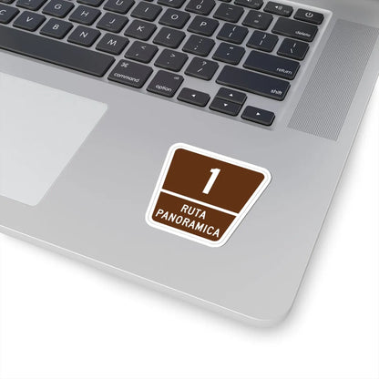 PR old scenic route 1 (Puerto Rico) (Road Sign) STICKER Vinyl Kiss-Cut Decal - The Sticker Space