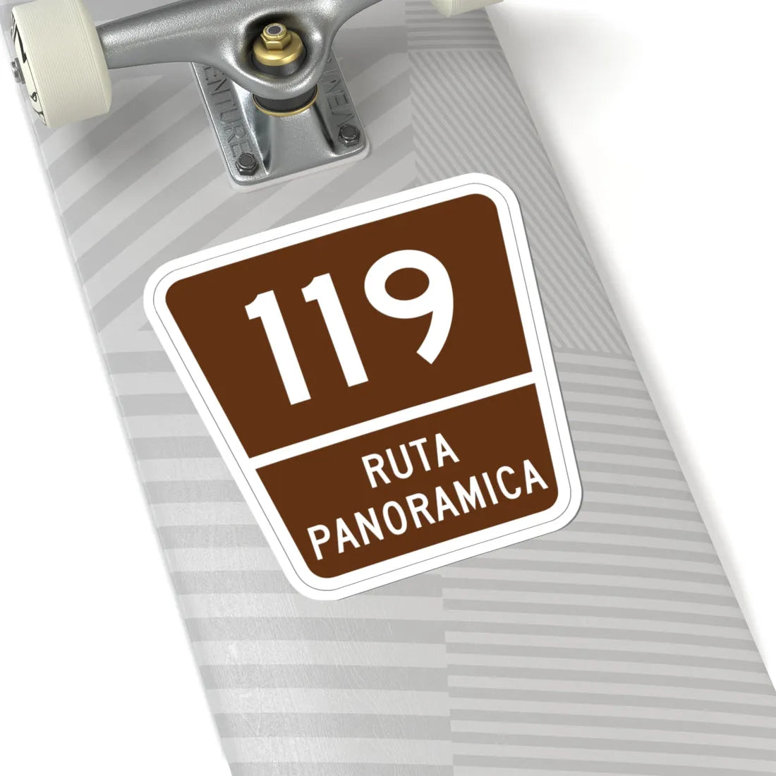 PR old scenic route 119 (Puerto Rico) (Road Sign) STICKER Vinyl Kiss-Cut Decal - The Sticker Space