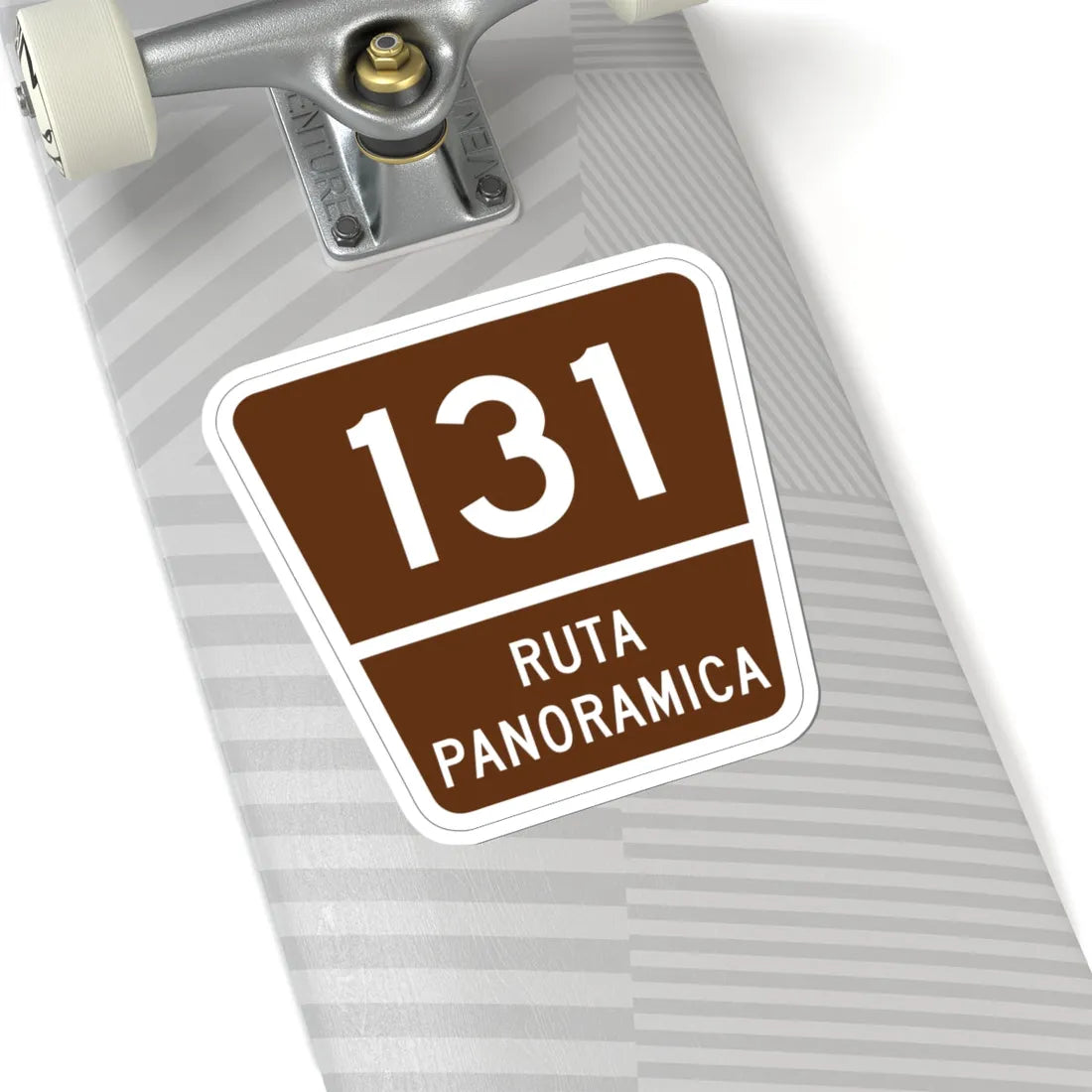 PR old scenic route 131 (Puerto Rico) (Road Sign) STICKER Vinyl Kiss-Cut Decal - The Sticker Space