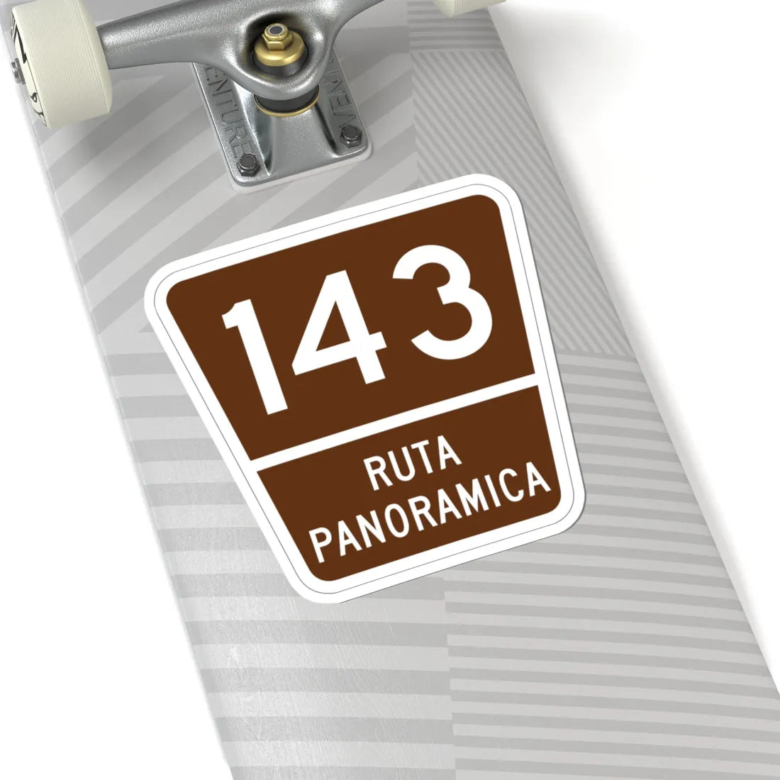 PR old scenic route 143 (Puerto Rico) (Road Sign) STICKER Vinyl Kiss-Cut Decal - The Sticker Space