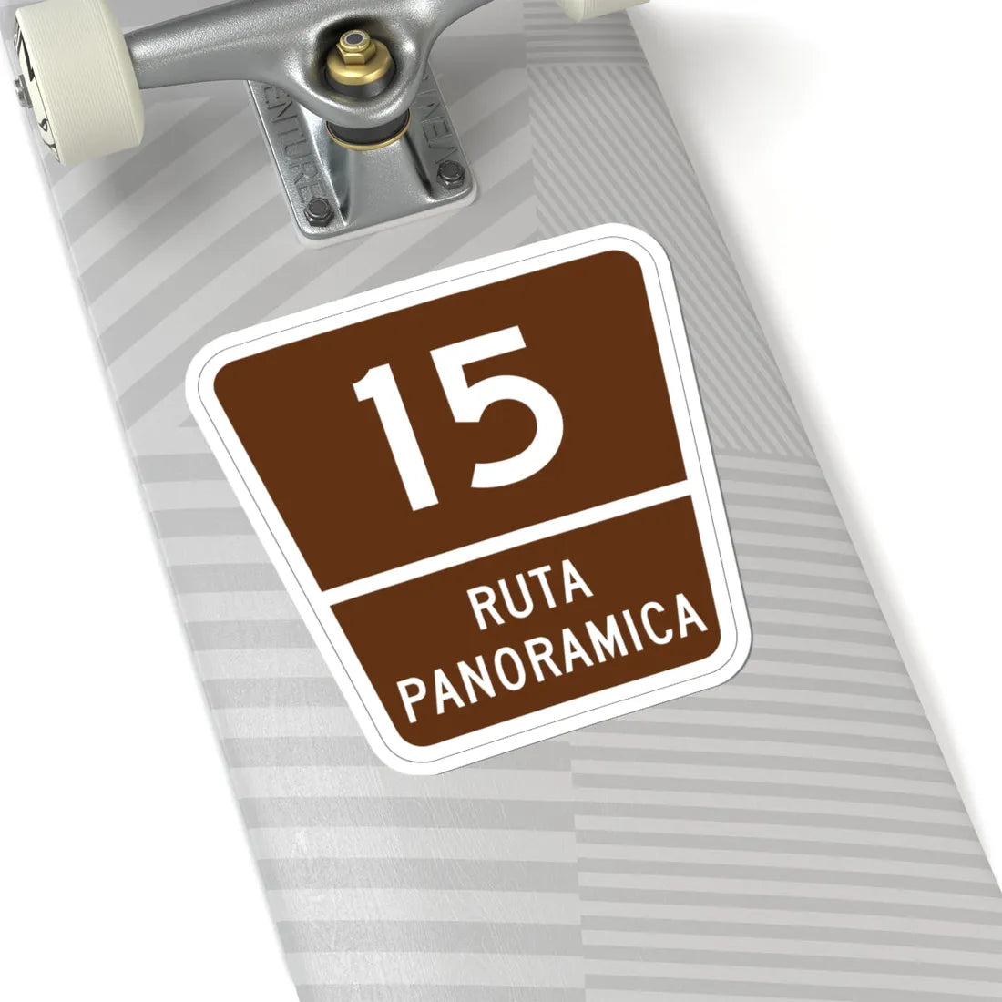 PR old scenic route 15 (Puerto Rico) (Road Sign) STICKER Vinyl Kiss-Cut Decal - The Sticker Space