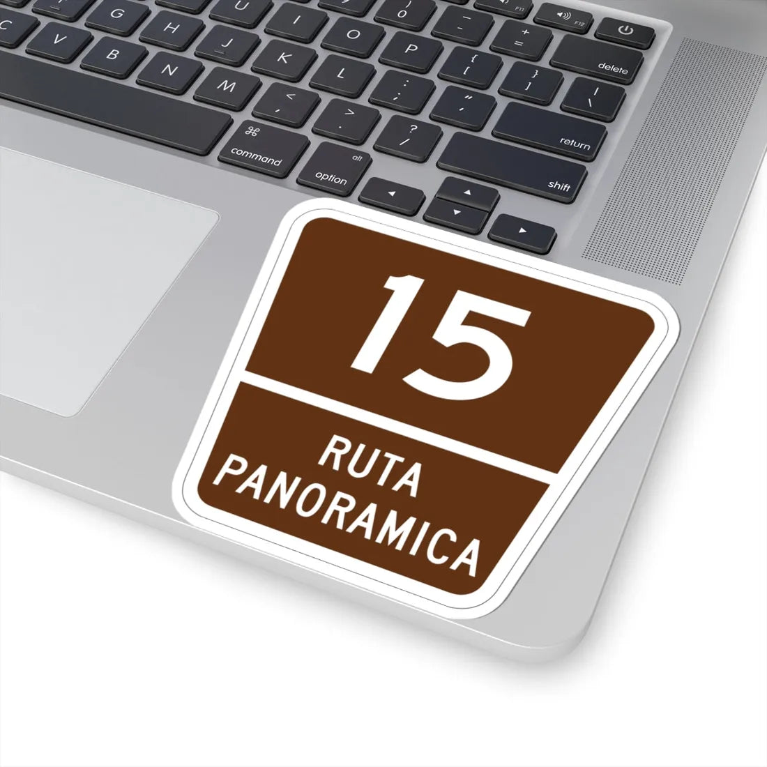 PR old scenic route 15 (Puerto Rico) (Road Sign) STICKER Vinyl Kiss-Cut Decal - The Sticker Space