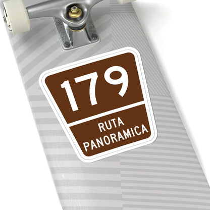 PR old scenic route 179 (Puerto Rico) (Road Sign) STICKER Vinyl Kiss-Cut Decal - The Sticker Space