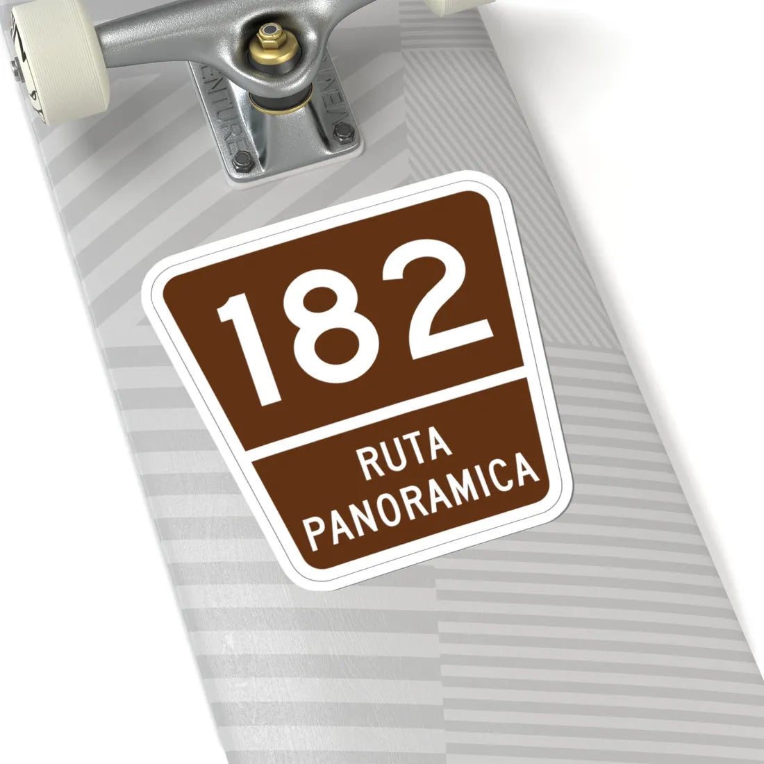 PR old scenic route 182 (Puerto Rico) (Road Sign) STICKER Vinyl Kiss-Cut Decal - The Sticker Space
