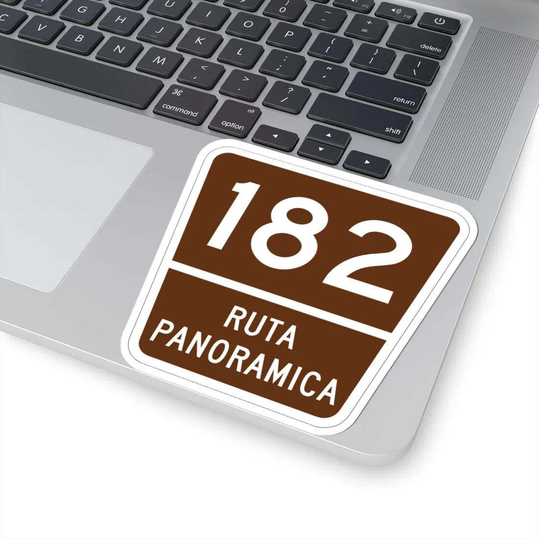 PR old scenic route 182 (Puerto Rico) (Road Sign) STICKER Vinyl Kiss-Cut Decal - The Sticker Space