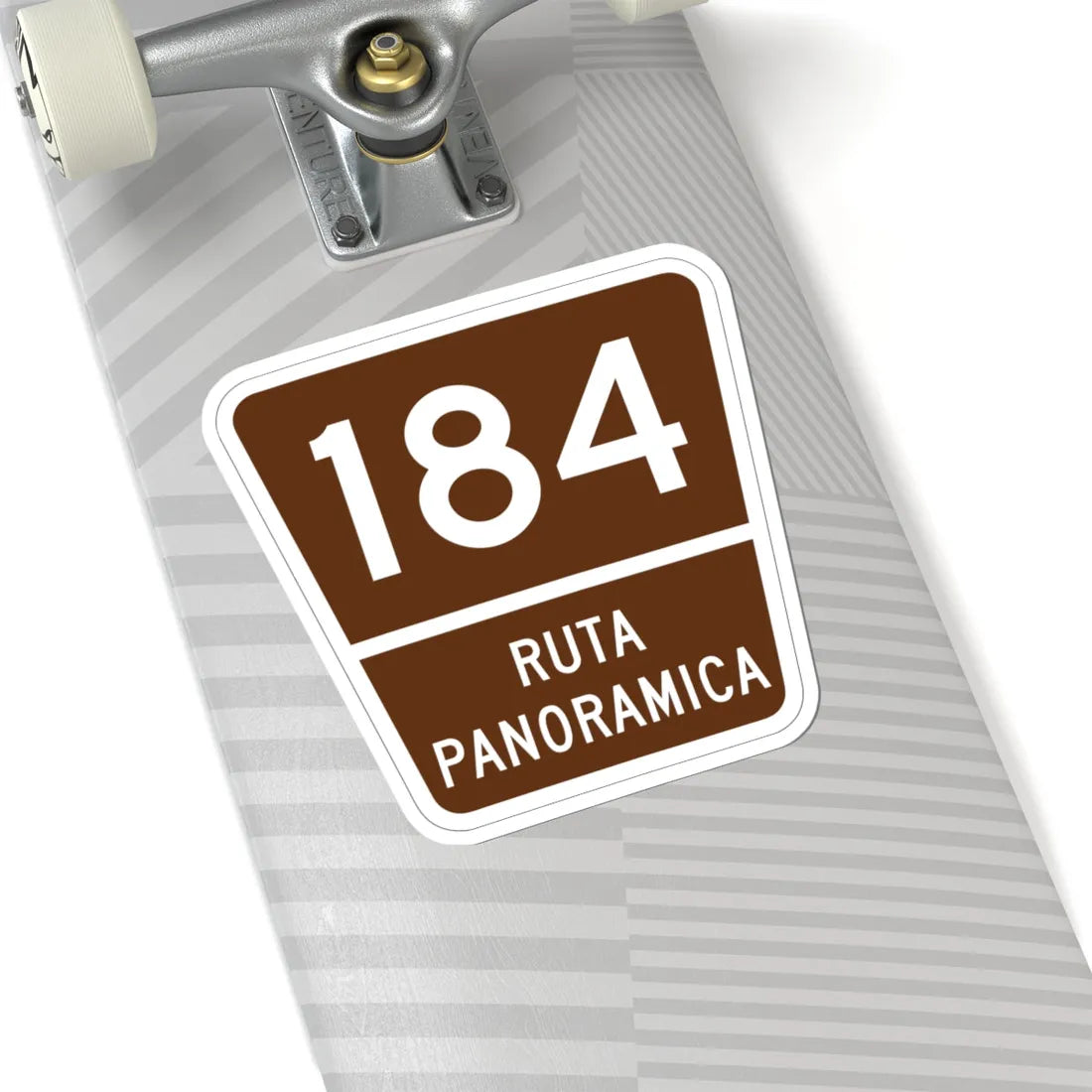 PR old scenic route 184 (Puerto Rico) (Road Sign) STICKER Vinyl Kiss-Cut Decal - The Sticker Space