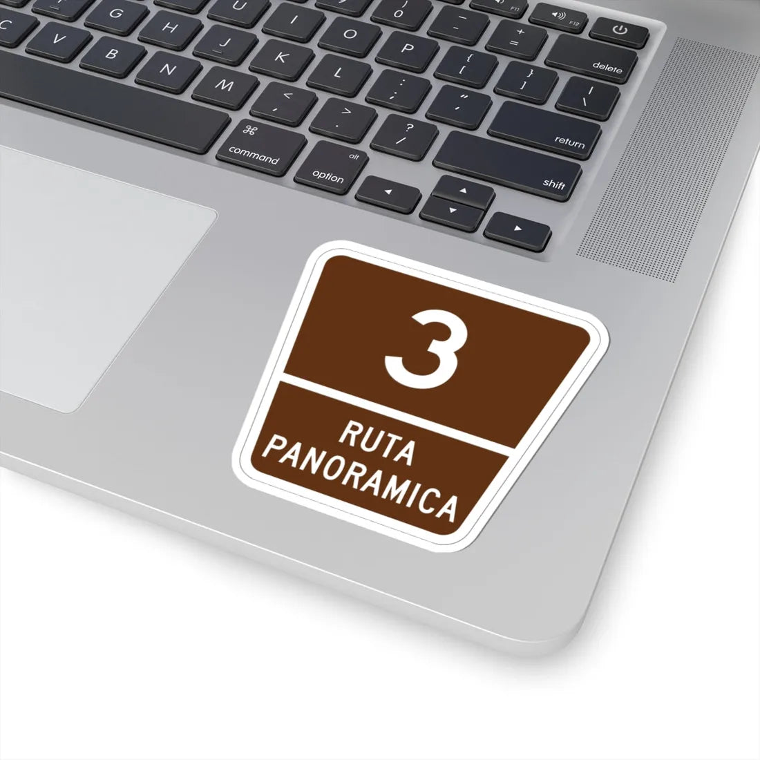 PR old scenic route 3 (Puerto Rico) (Road Sign) STICKER Vinyl Kiss-Cut Decal - The Sticker Space
