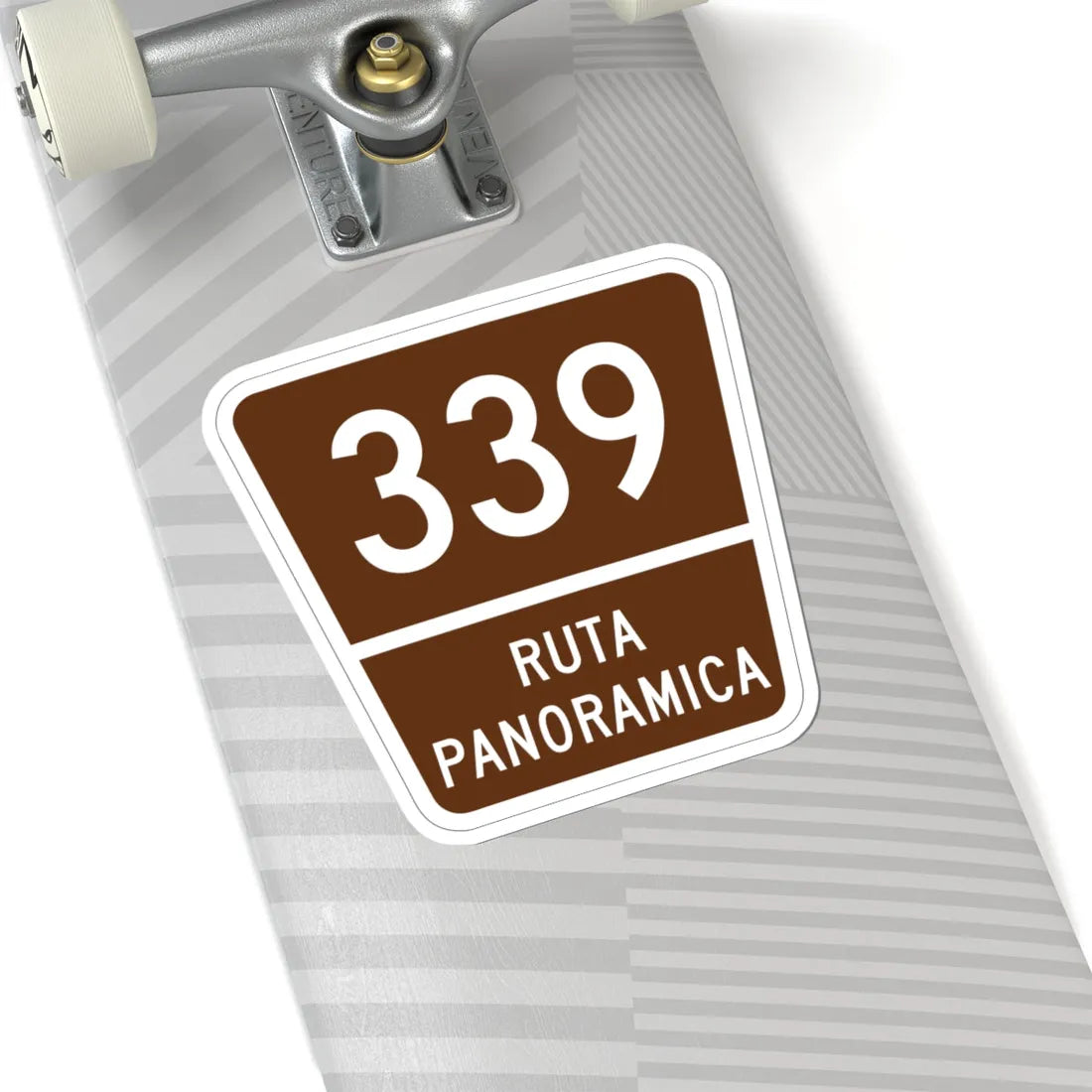PR old scenic route 339 (Puerto Rico) (Road Sign) STICKER Vinyl Kiss-Cut Decal - The Sticker Space