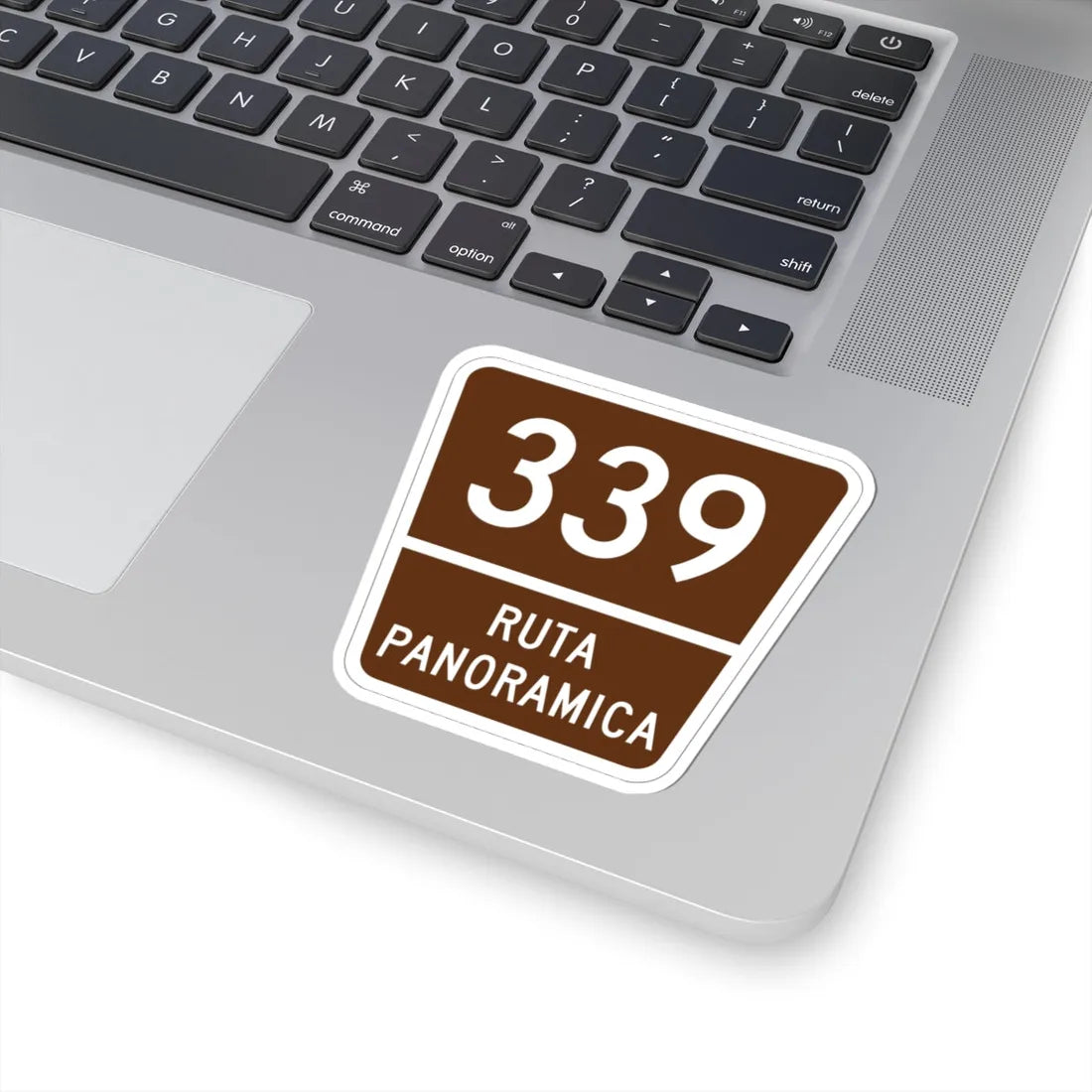 PR old scenic route 339 (Puerto Rico) (Road Sign) STICKER Vinyl Kiss-Cut Decal - The Sticker Space
