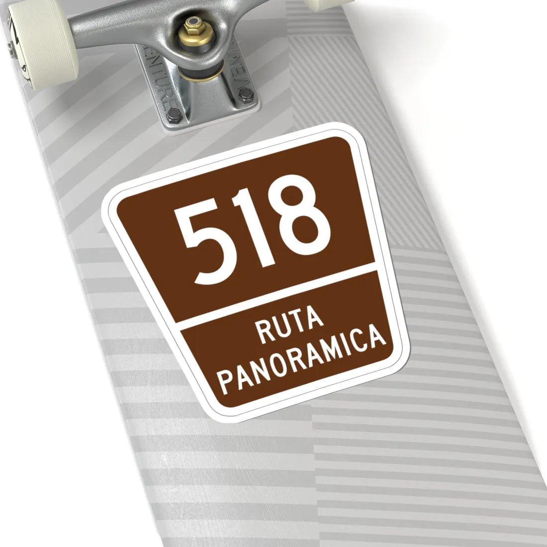 PR old scenic route 518 (Puerto Rico) (Road Sign) STICKER Vinyl Kiss-Cut Decal - The Sticker Space