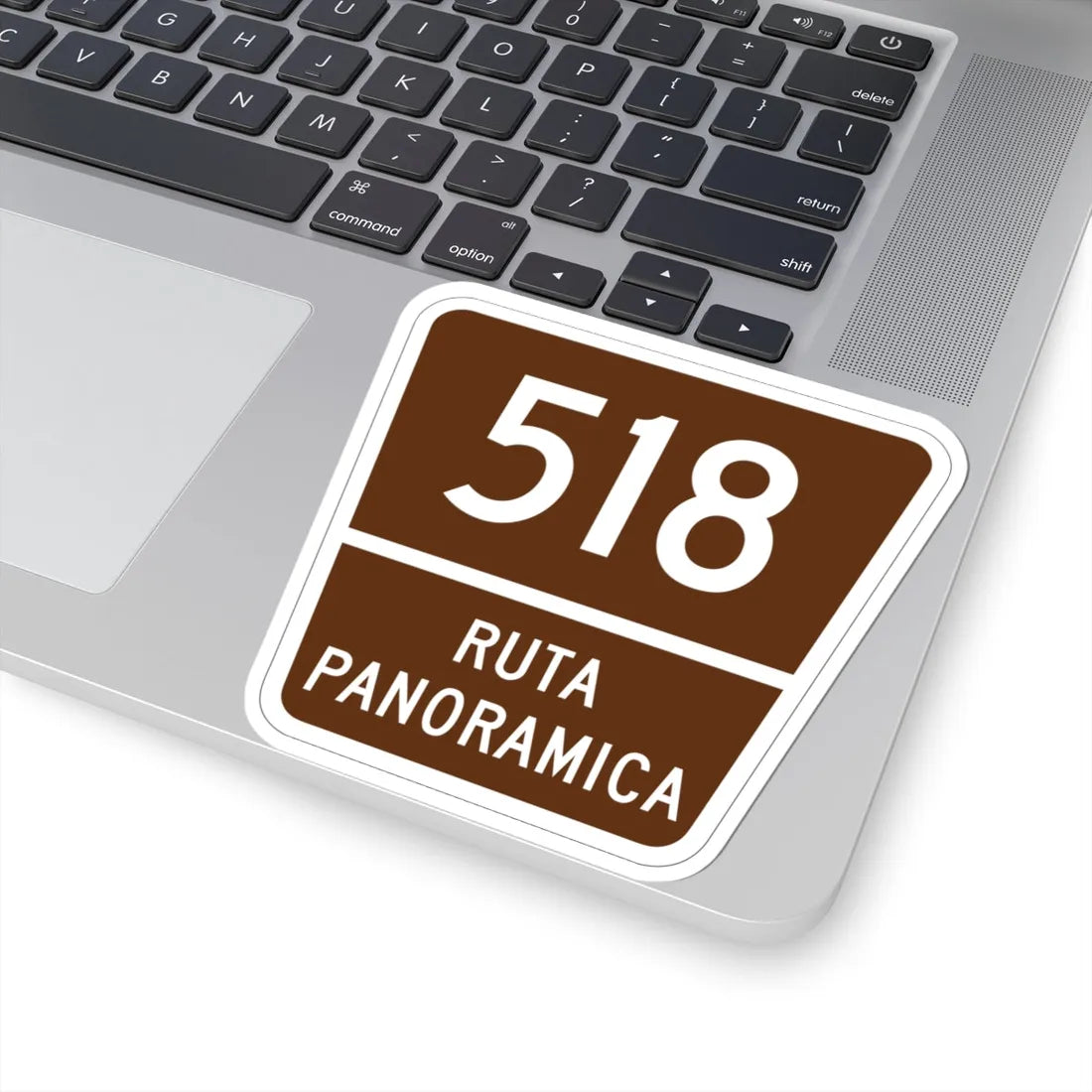 PR old scenic route 518 (Puerto Rico) (Road Sign) STICKER Vinyl Kiss-Cut Decal - The Sticker Space
