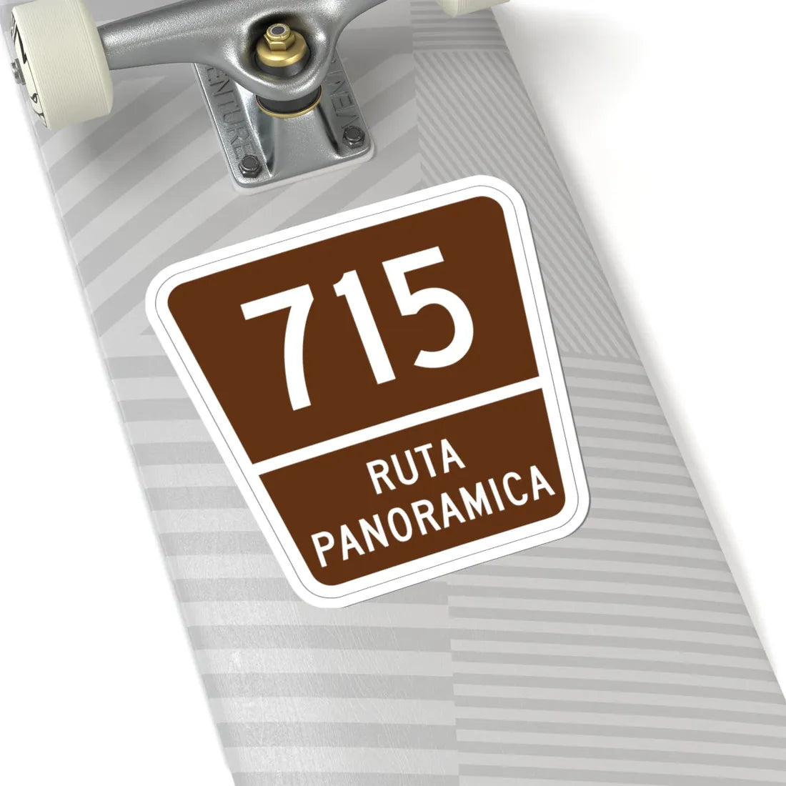 PR old scenic route 715 (Puerto Rico) (Road Sign) STICKER Vinyl Kiss-Cut Decal - The Sticker Space