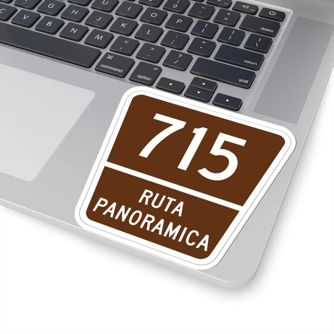 PR old scenic route 715 (Puerto Rico) (Road Sign) STICKER Vinyl Kiss-Cut Decal - The Sticker Space