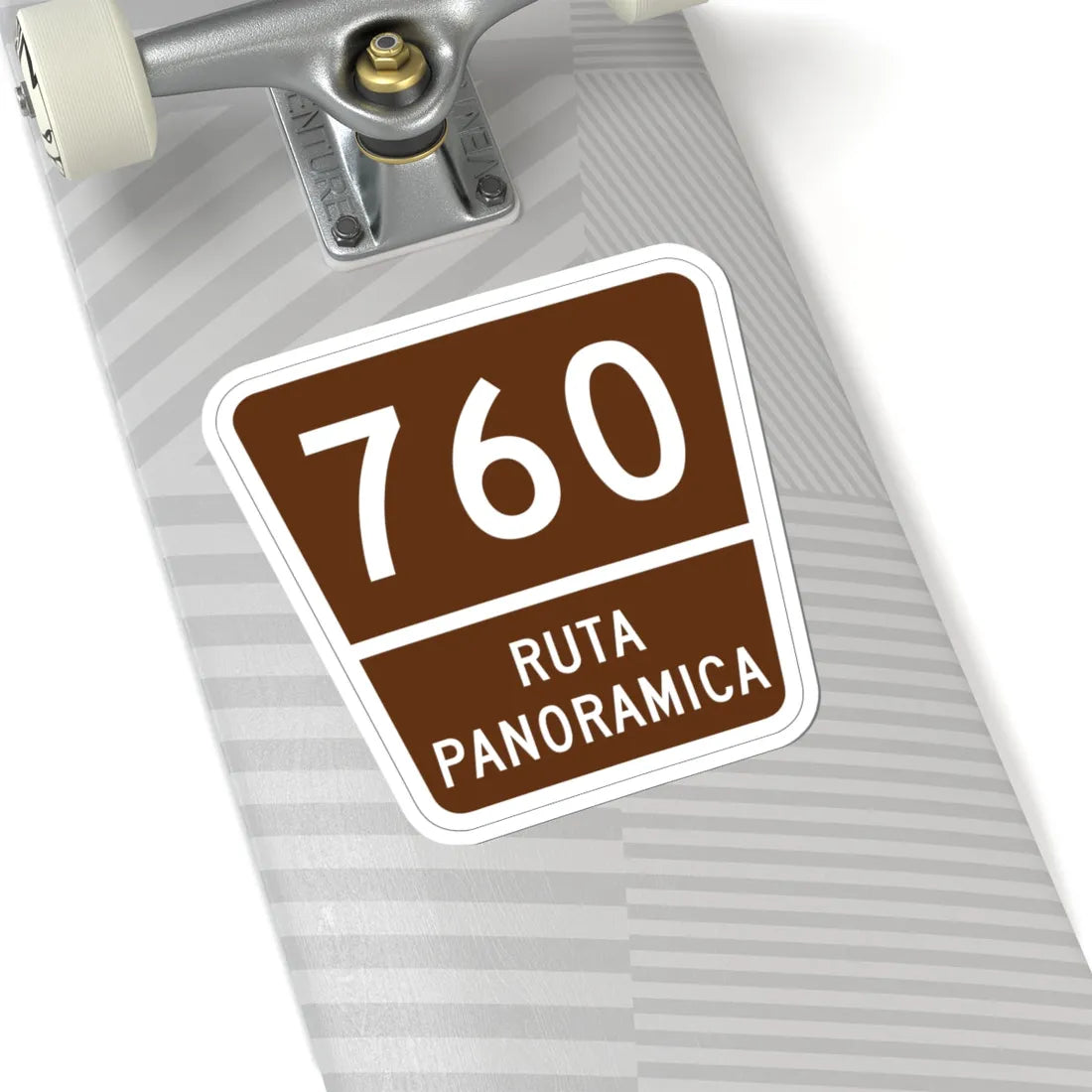 PR old scenic route 760 (Puerto Rico) (Road Sign) STICKER Vinyl Kiss-Cut Decal - The Sticker Space