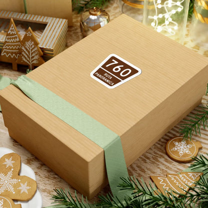 PR old scenic route 760 (Puerto Rico) (Road Sign) STICKER Vinyl Kiss-Cut Decal - The Sticker Space
