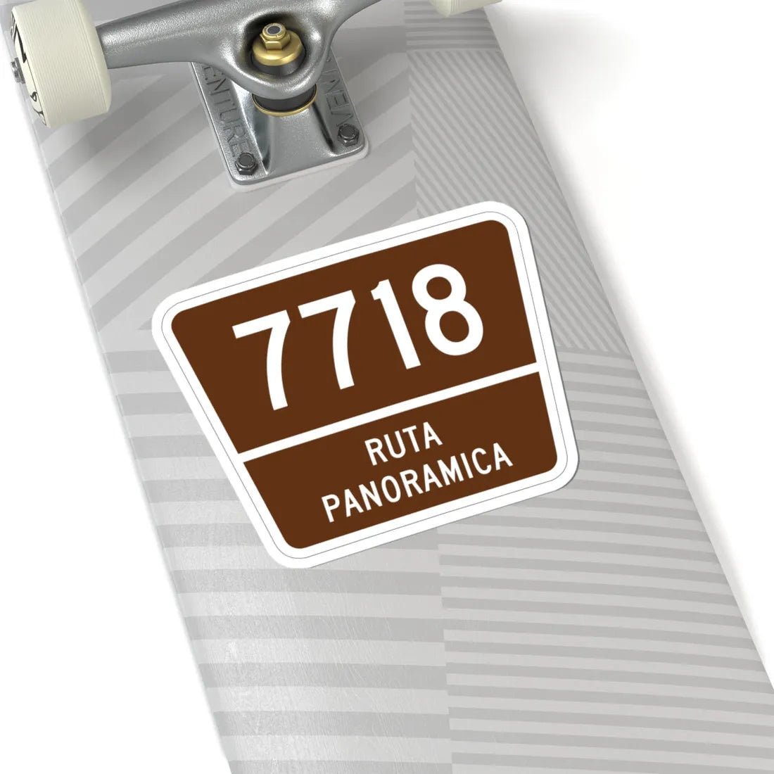 PR old scenic route 7718 (Puerto Rico) (Road Sign) STICKER Vinyl Kiss-Cut Decal - The Sticker Space