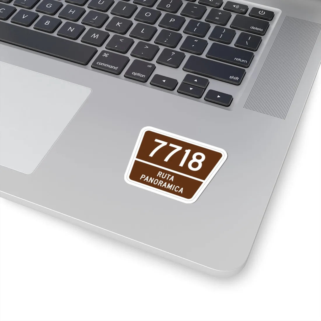 PR old scenic route 7718 (Puerto Rico) (Road Sign) STICKER Vinyl Kiss-Cut Decal - The Sticker Space