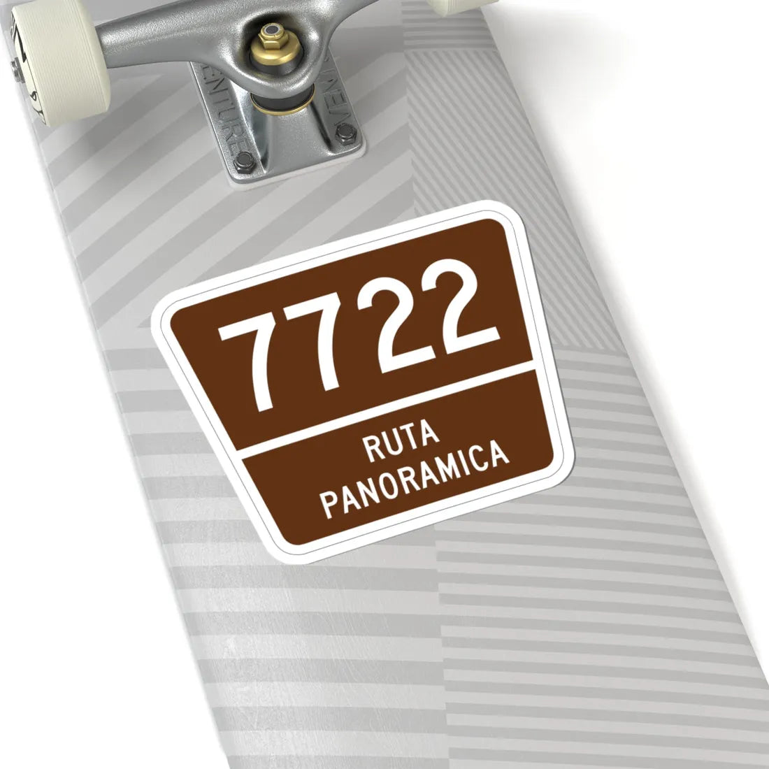 PR old scenic route 7722 (Puerto Rico) (Road Sign) STICKER Vinyl Kiss-Cut Decal - The Sticker Space