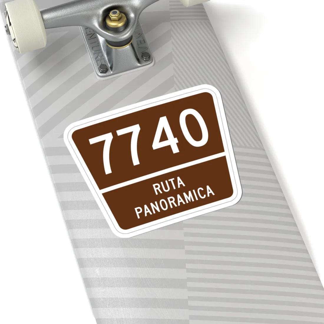 PR old scenic route 7740 (Puerto Rico) (Road Sign) STICKER Vinyl Kiss-Cut Decal - The Sticker Space