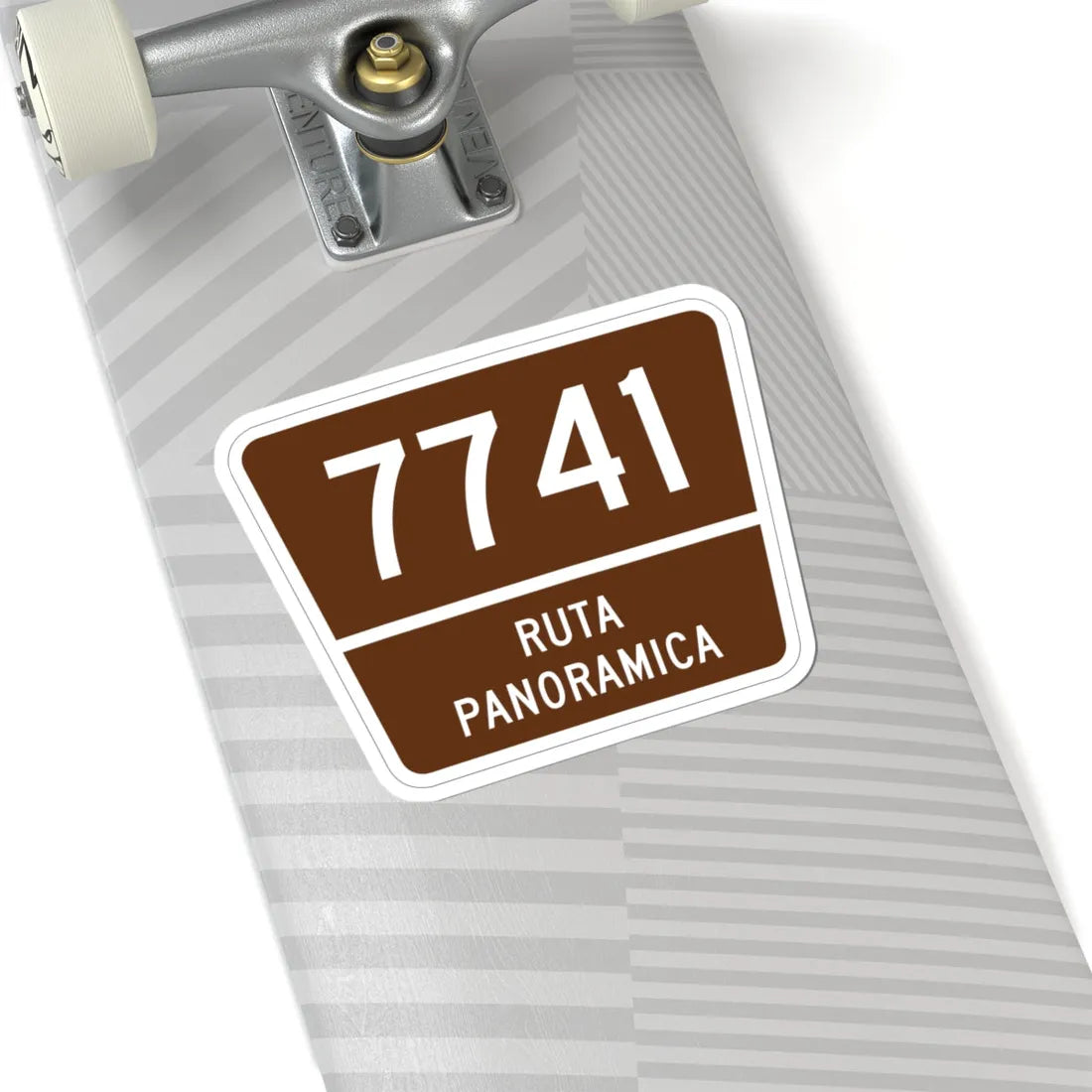 PR old scenic route 7741 (Puerto Rico) (Road Sign) STICKER Vinyl Kiss-Cut Decal - The Sticker Space