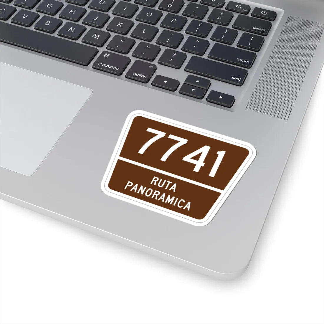 PR old scenic route 7741 (Puerto Rico) (Road Sign) STICKER Vinyl Kiss-Cut Decal - The Sticker Space