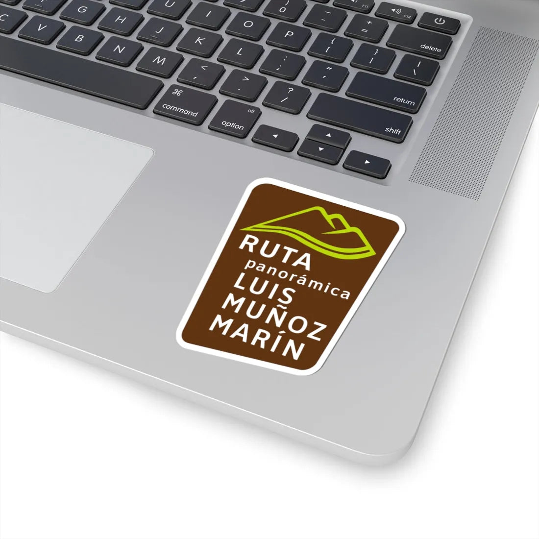 PR scenic route (Puerto Rico) (Road Sign) STICKER Vinyl Kiss-Cut Decal - The Sticker Space
