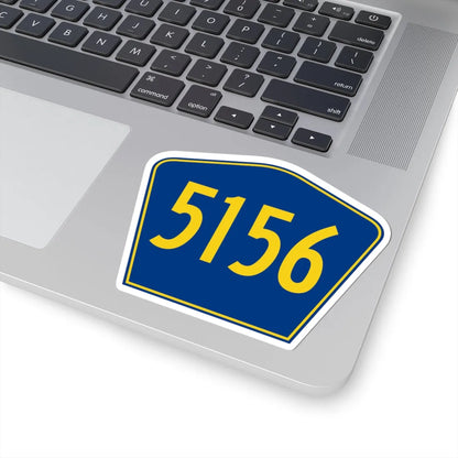 PR secondary 5156 (Puerto Rico) (Road Sign) STICKER Vinyl Kiss-Cut Decal - The Sticker Space