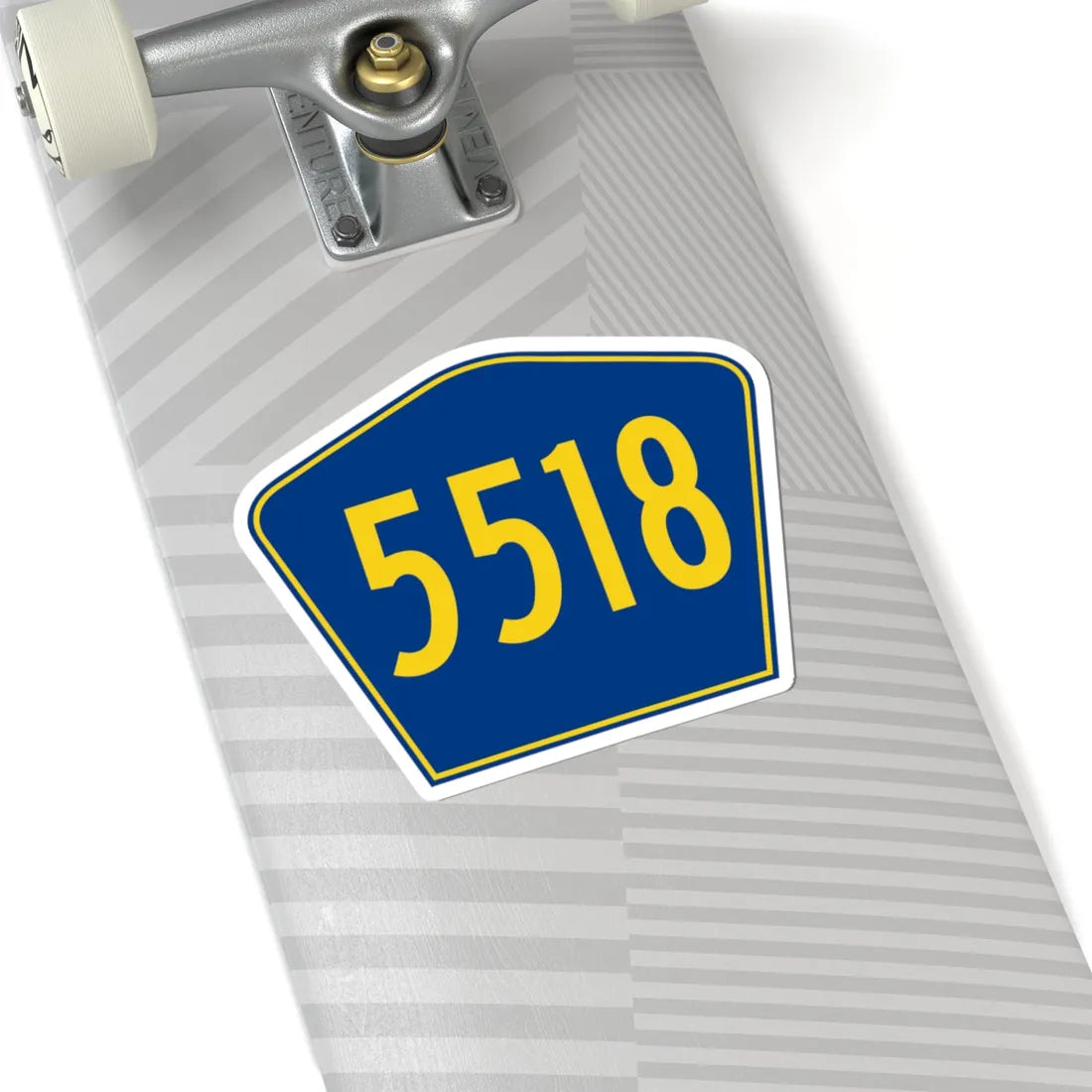 PR secondary 5518 (Puerto Rico) (Road Sign) STICKER Vinyl Kiss-Cut Decal - The Sticker Space