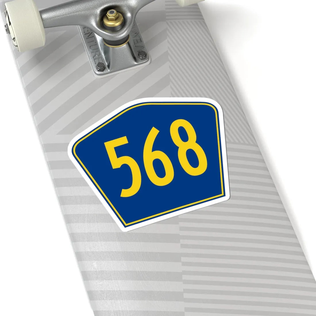 PR secondary 568 (Puerto Rico) (Road Sign) STICKER Vinyl Kiss-Cut Decal - The Sticker Space