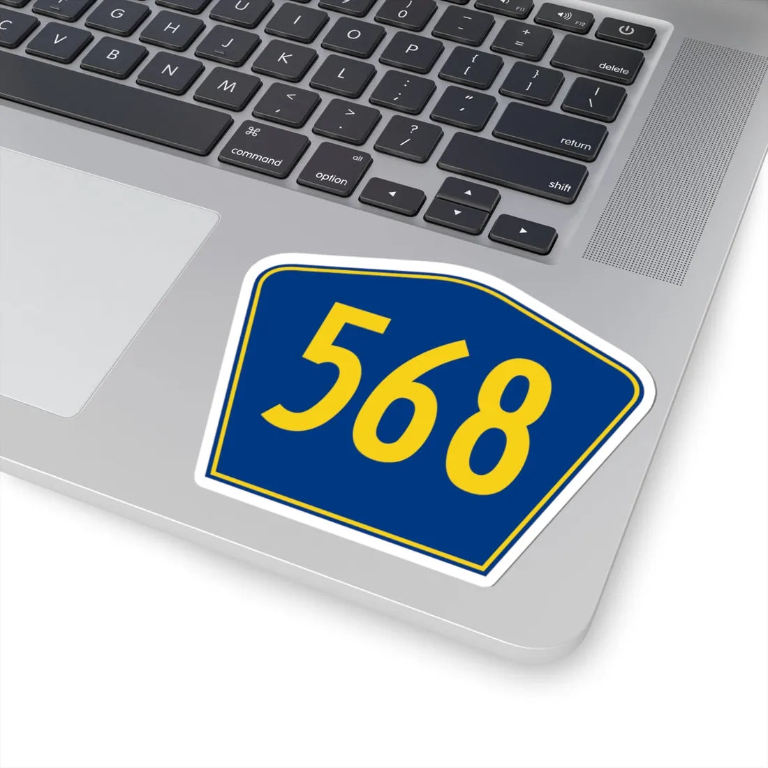 PR secondary 568 (Puerto Rico) (Road Sign) STICKER Vinyl Kiss-Cut Decal - The Sticker Space