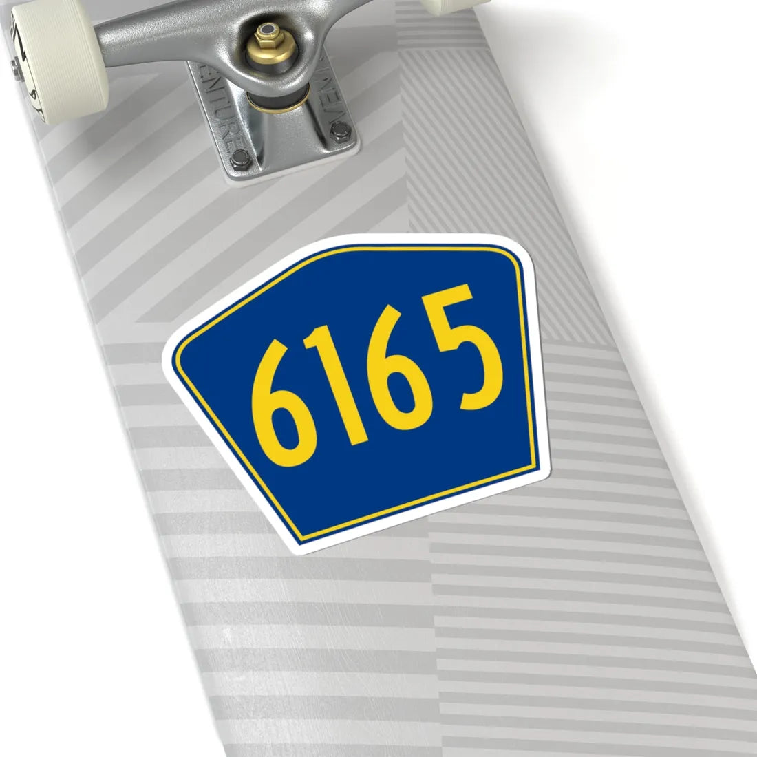 PR secondary 6165 (Puerto Rico) (Road Sign) STICKER Vinyl Kiss-Cut Decal - The Sticker Space