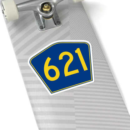 PR secondary 621 (Puerto Rico) (Road Sign) STICKER Vinyl Kiss-Cut Decal - The Sticker Space