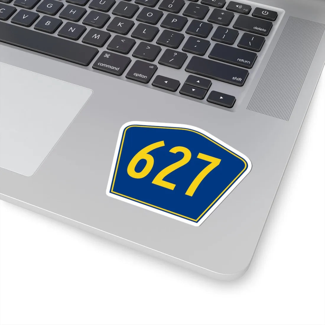 PR secondary 627 (Puerto Rico) (Road Sign) STICKER Vinyl Kiss-Cut Decal - The Sticker Space