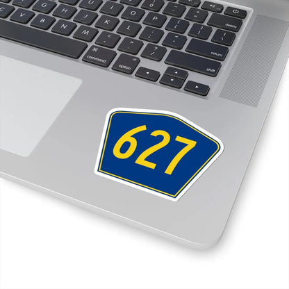 PR secondary 627 (Puerto Rico) (Road Sign) STICKER Vinyl Kiss-Cut Decal - The Sticker Space