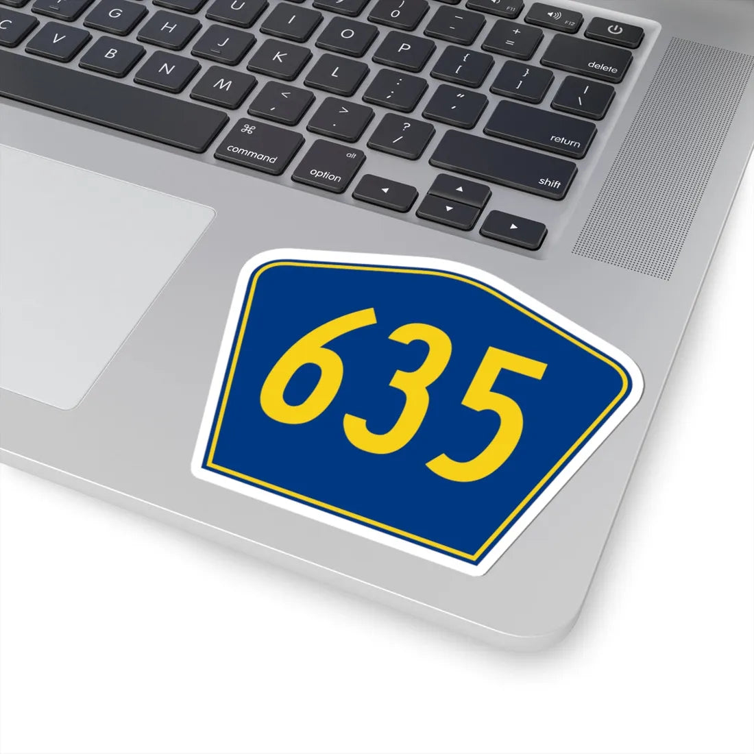 PR secondary 635 (Puerto Rico) (Road Sign) STICKER Vinyl Kiss-Cut Decal - The Sticker Space