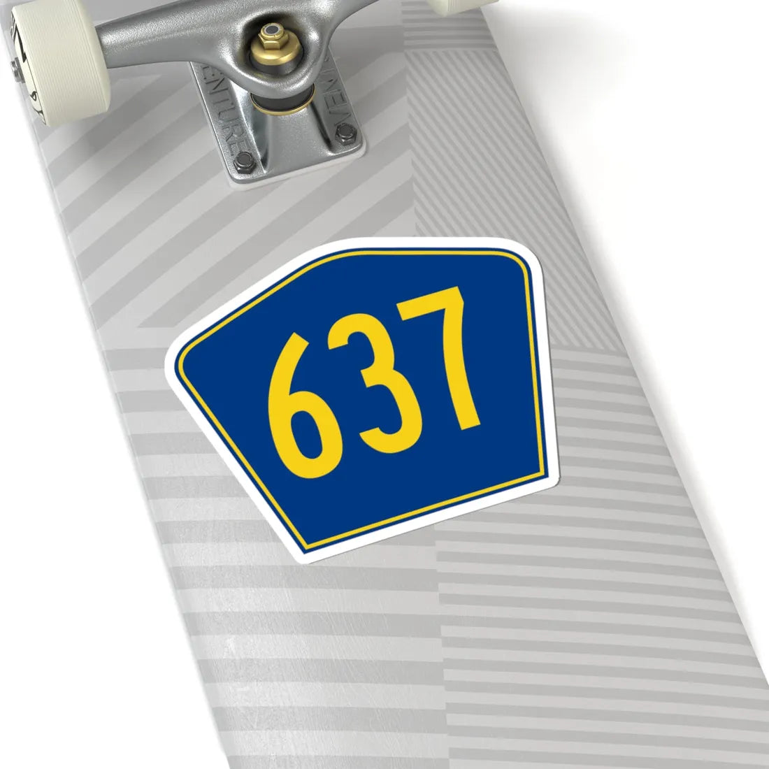 PR secondary 637 (Puerto Rico) (Road Sign) STICKER Vinyl Kiss-Cut Decal - The Sticker Space