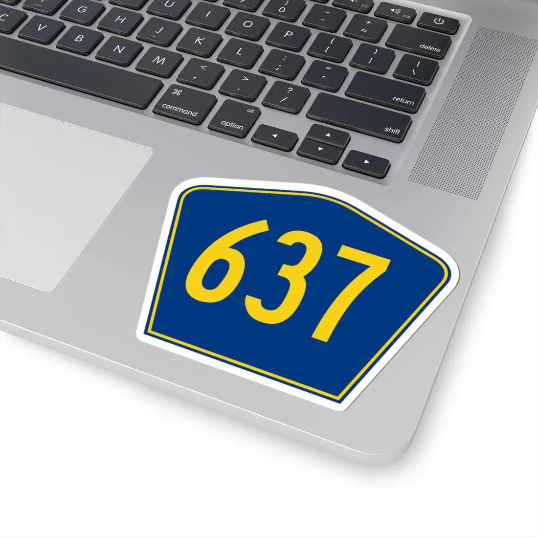 PR secondary 637 (Puerto Rico) (Road Sign) STICKER Vinyl Kiss-Cut Decal - The Sticker Space